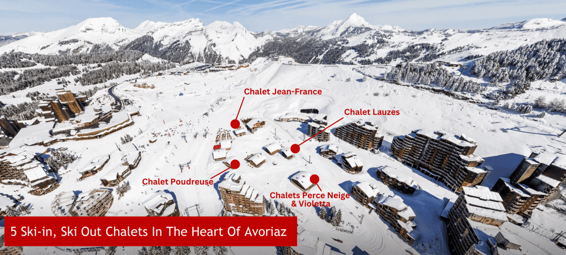 Avoriaz Chalets - Ski-in, Ski-out