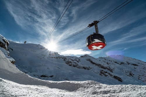 Ski Switzerland this season with Ski Weekends TITLIS Rotair Cable Car - Engelberg