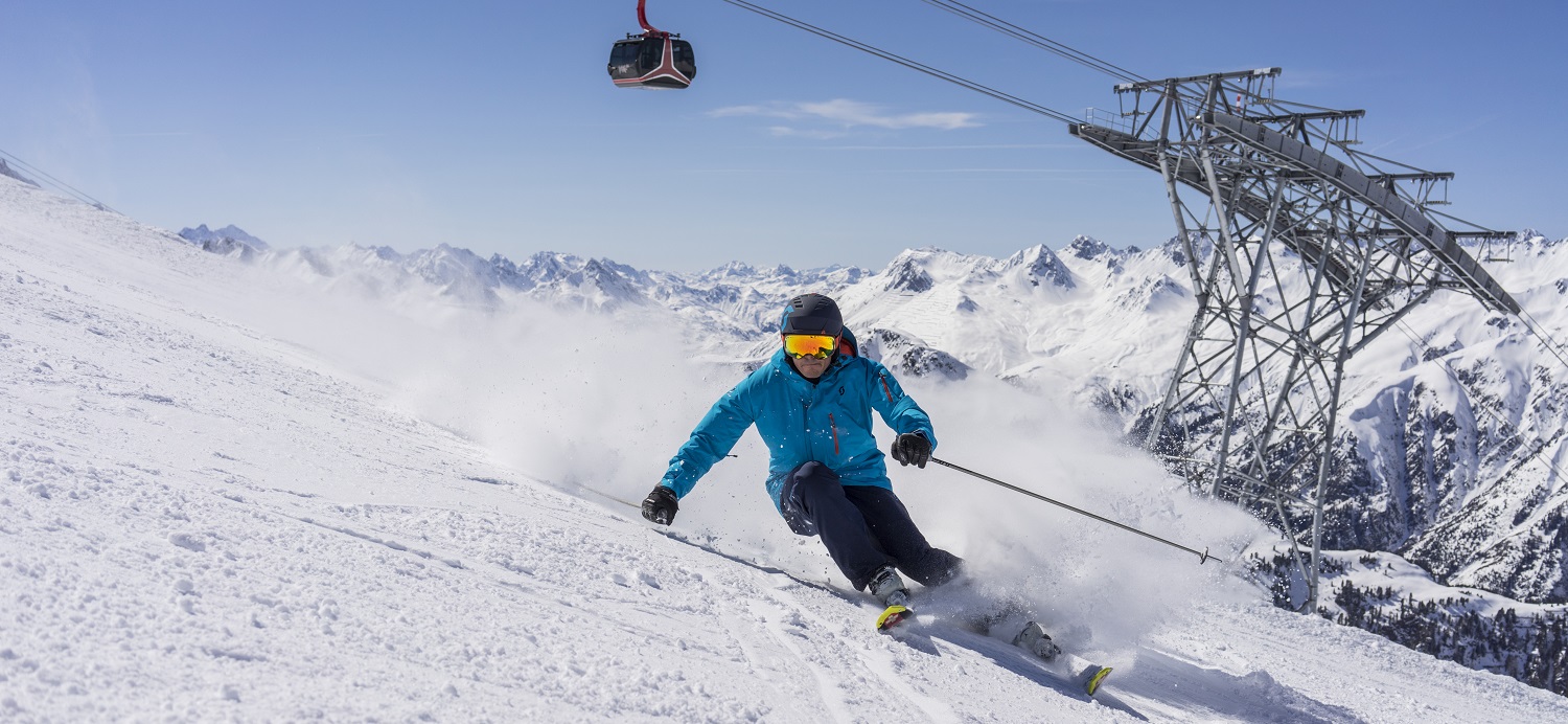 Ischgl Skiing 