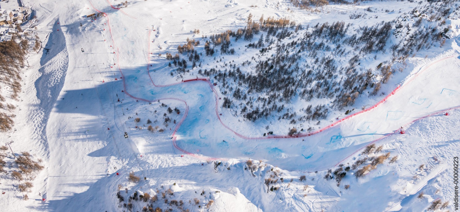 Expert ski runs across Europe 