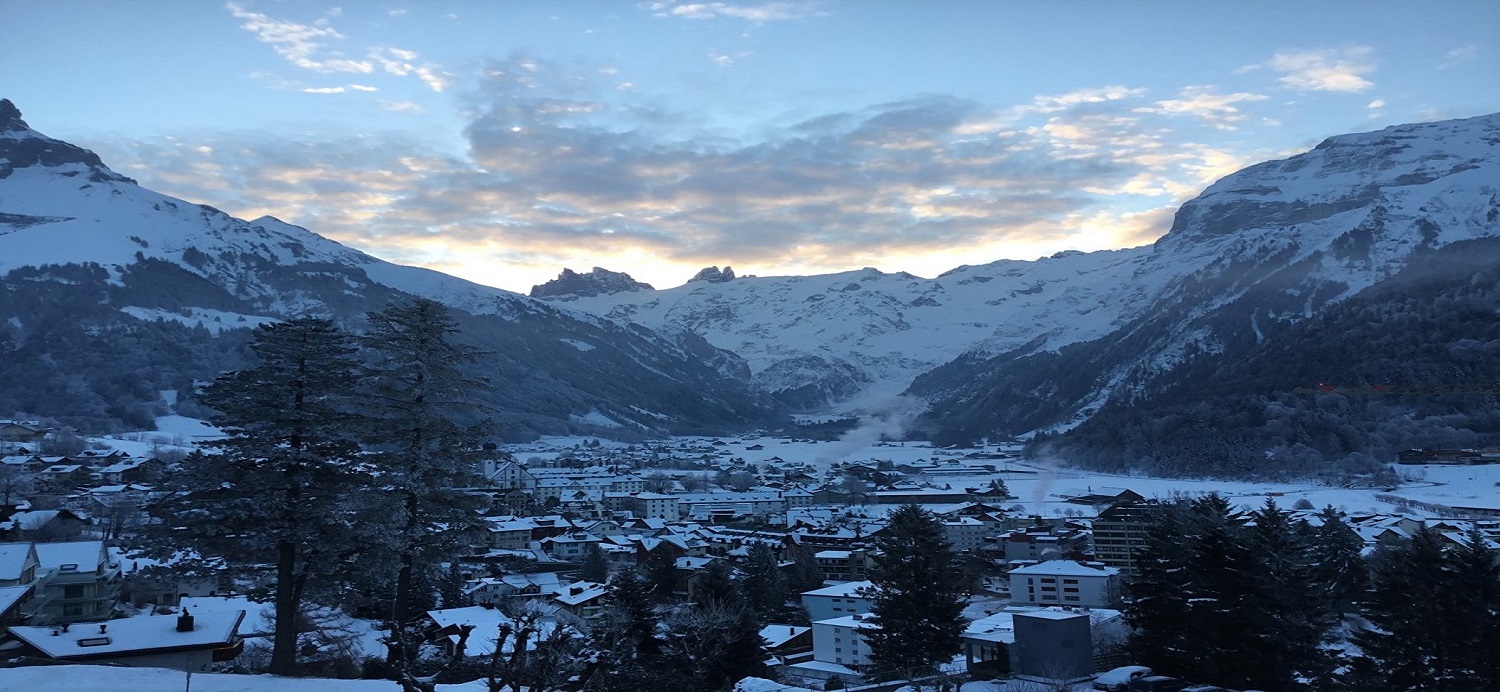 Engelberg from the view of our competition winner 