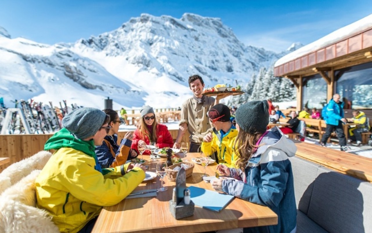 Solo ski holidays & lunches