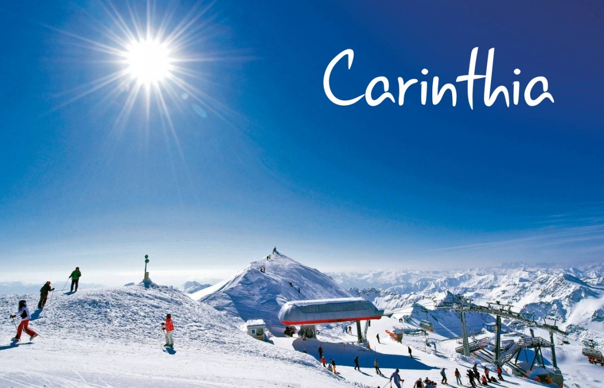 Skiing in Carinthia, Austria