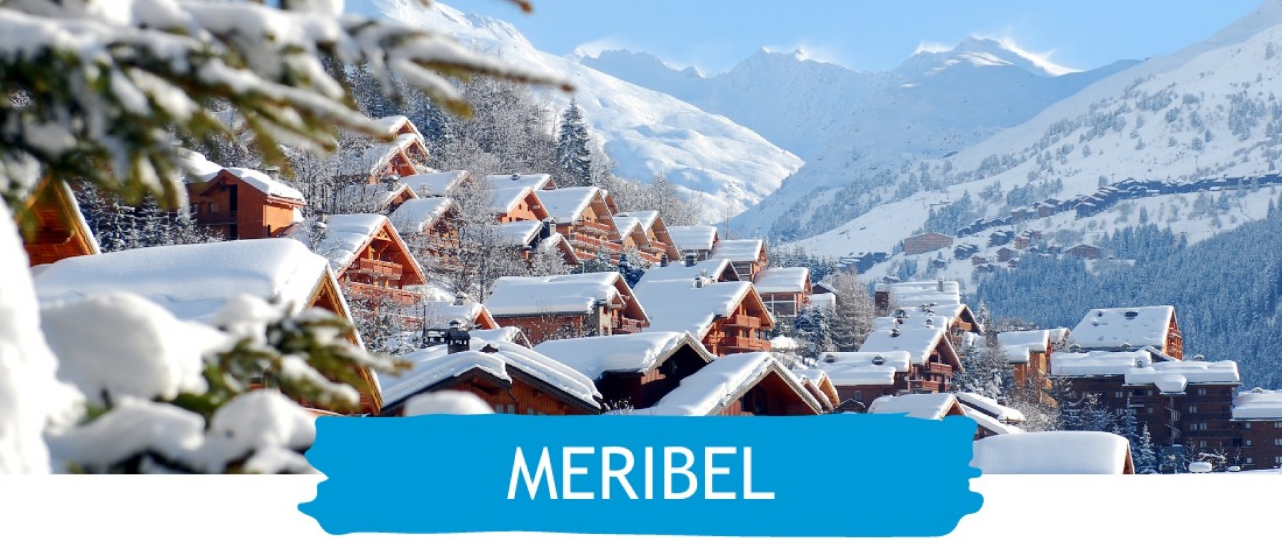 Meribel 8 night ski train package