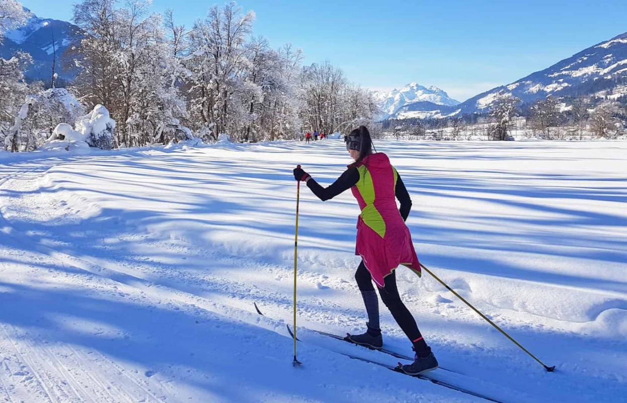 Cross Country Skiing In Carinthia, Austria