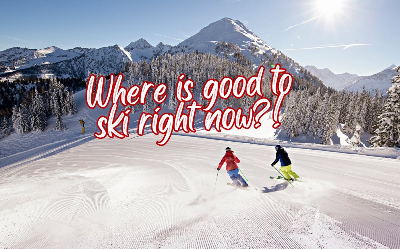 Where is best to ski right now?