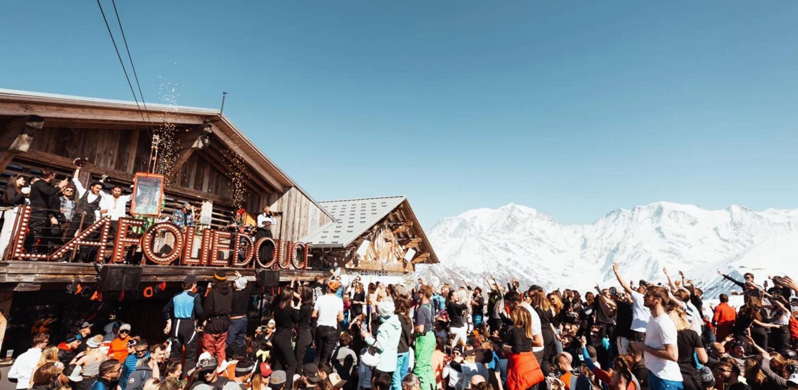 Apres Ski La Folie Douce Saint Gervais Apres Ski La Folie Douce Saint Gervais