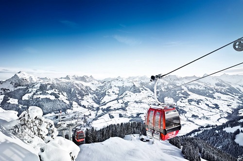 Book an Austrian ski break with Skiweekends experts Cable car in Austria