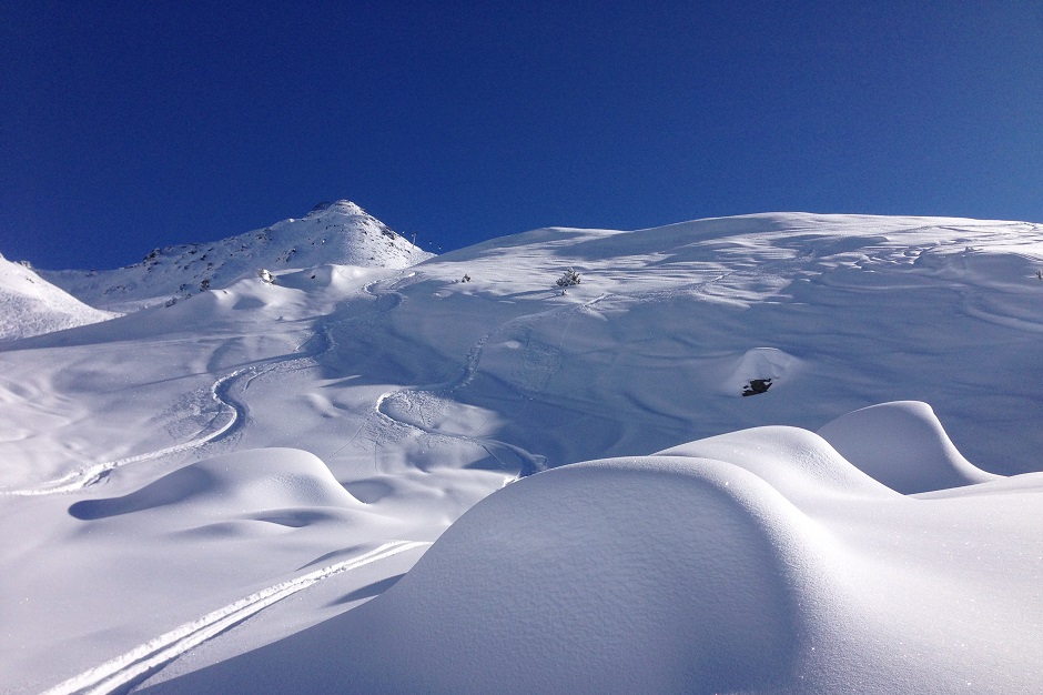 Off-Piste sections of the Meribel Slopes 