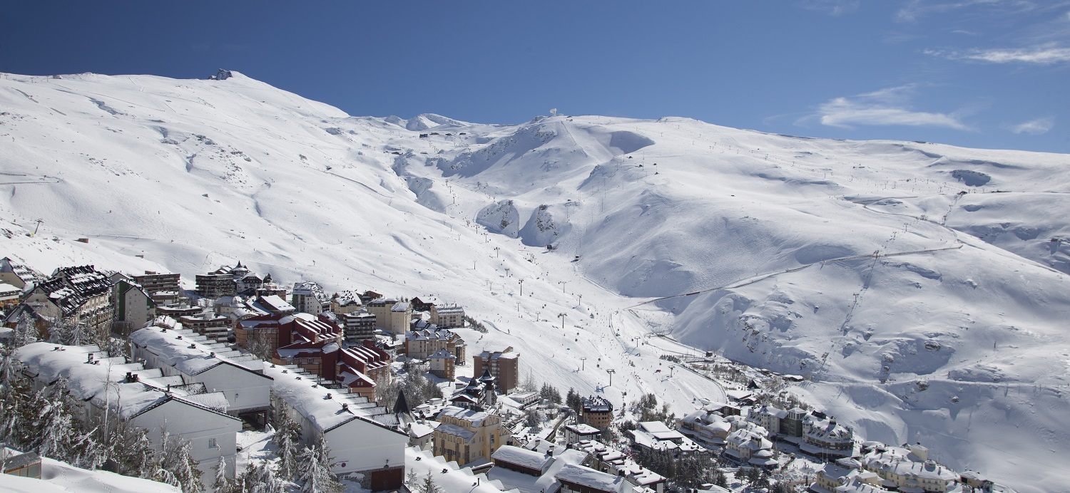 Spanish Pyrenees ski resort  