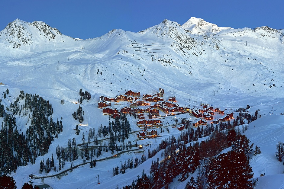 La Plagne valley 
